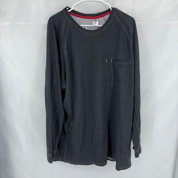 Bulwark Men XXL Flame Resistant Long Sleeve Shirt Dark Gray Work Fire Protection - Picture 1 of 9